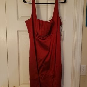 Red Calvin Klein Dress